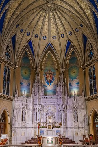 St Alphonsus Church Interior Stock Photo - Download Image Now - iStock