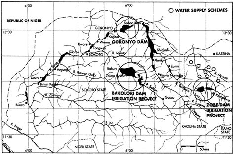 Map of the Sokoto-Rima river basin | Download Scientific Diagram
