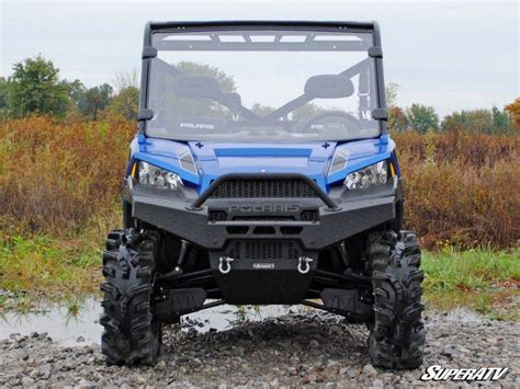 Polaris Ranger XP 1000 Crew Full Windshield (Standard Polycarbonate)- Clear