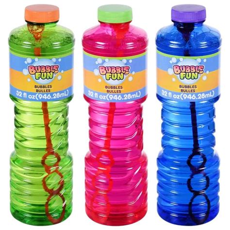 Bubble Fun(TM) Colored Play Bubbles, 32 oz. Bottles | Bubble fun, Bubbles, Bottle