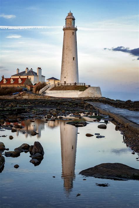 St Mary's Lighthouse X - St Mary's Lighthouse, Whitley Bay. | Lighthouse, Foreign travel, Saint mary