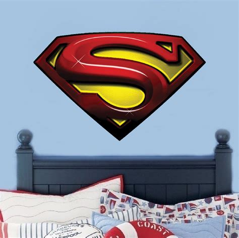 Superman Decal Mural - Super Heroes Wall Decals - Primedecals