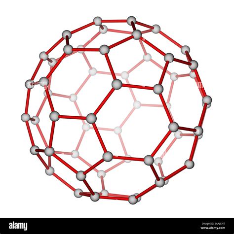 Fullerene C60 molecular structure Stock Photo - Alamy