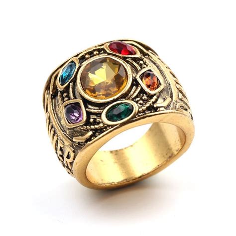 Thanos Infinity Stones Ring - Marvel Official