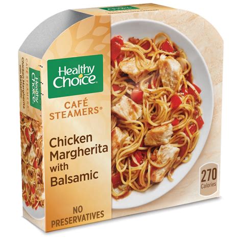 Healthy Choice Cafe Steamers Frozen Dinner Chicken Margherita with ...