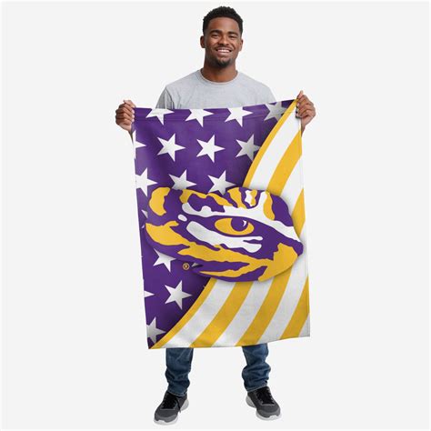 LSU Tigers Americana Vertical Flag FOCO