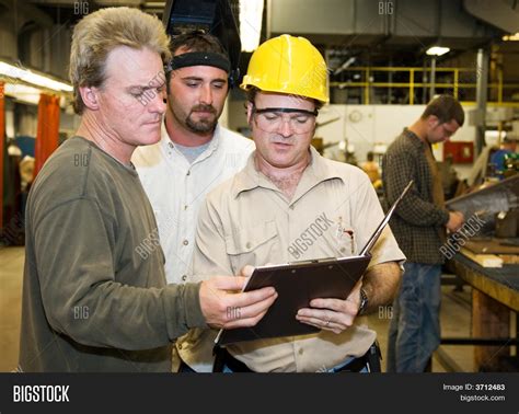 Factory Workers Image & Photo (Free Trial) | Bigstock