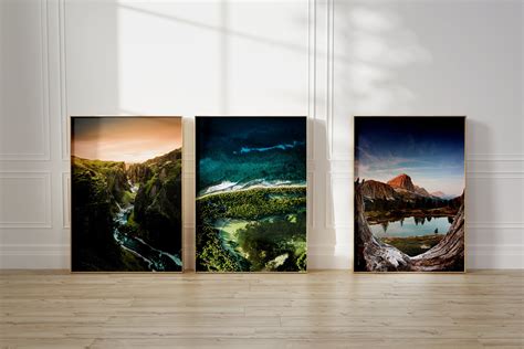 Set of 200 Nature Prints Nature Wall Art Gallery Wall Art Landscape Print Forest Printable Art ...