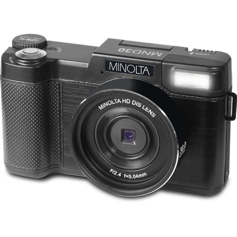 Minolta Minolta MND30 Digital Camera (Black) MND30-BK B&H Photo