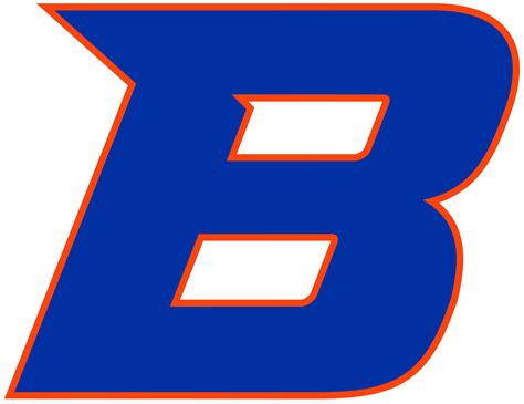 Boise State University B logo transparent PNG - StickPNG