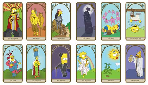 Simpsons Tarot Cards by dustbean11 on DeviantArt