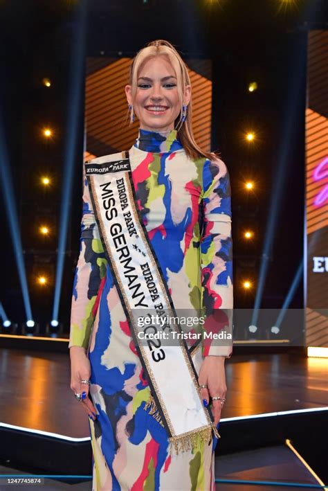 Miss Germany 2023 Kira Geiss during the Miss Germany Finals 2023 at ...