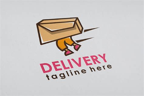 Delivery Logo Design Vector Template Graphic by byemalkan · Creative ...