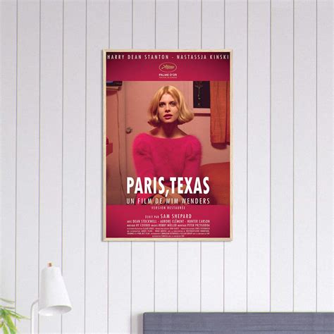 PARIS TEXAS Movie Poster, Paris Texas Classic Movie Poster, - Citiesbox