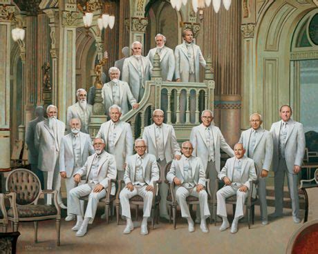 The Portrait of the Prophets 8 x 10 | Lds prophets, The church of jesus ...