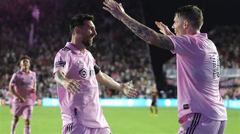 Con doblete y asistencia de Messi el Inter Miami se clasificó para las eliminatorias de la ...