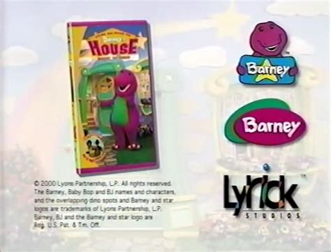 Opening and Closing to Barney: Come on Over to Barney's House (2000 Lyrick Studios VHS) | Custom ...