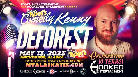 Comedian Kenny Deforest 5/13 7pm | May 13, 2023 | Koot's