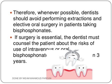 BRONJ bisphosphonates osteonecrosis of jaw