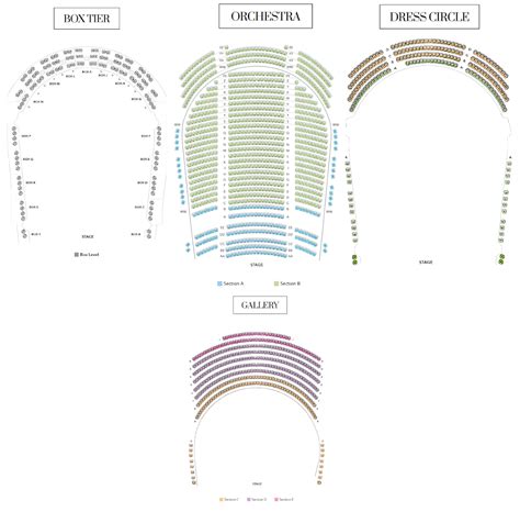 Seating Chart | Gaillard Center | Charleston, South Carolina