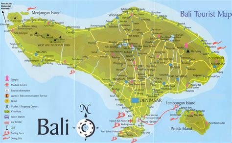 Peta Pulau Bali | Malioboro