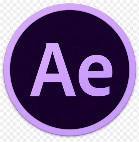 Adobe Ae Icon - After Effects Circle Ico PNG Transparent With Clear Background ID 200761 png ...