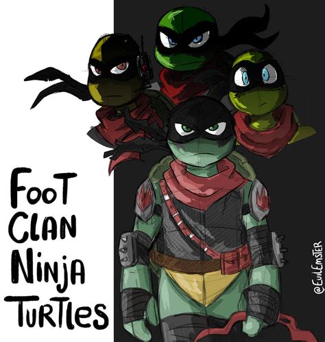 Foot Clan Ninja Turtles - TMNT by TheEmster97 on DeviantArt