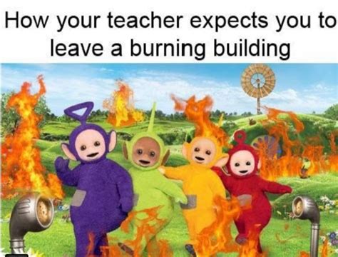 Teletubbies Woman Meme