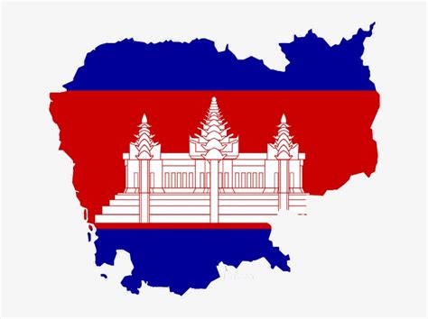 National Flag Of Cambodia Flag - Cambodia Flag Country - 800x533 PNG ...