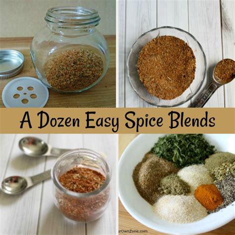 A Dozen Homemade Spice Mixes - The Make Your Own Zone