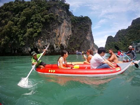 Phang Nga Bay Sea Canoe. Best Phuket tour