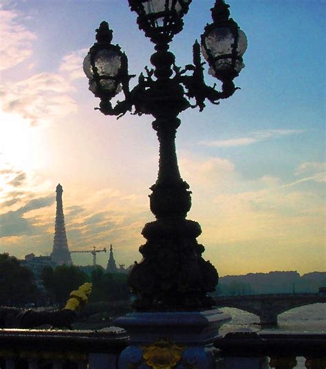 Evening Silhouette Paris Photograph by Geralyn Palmer - Fine Art America