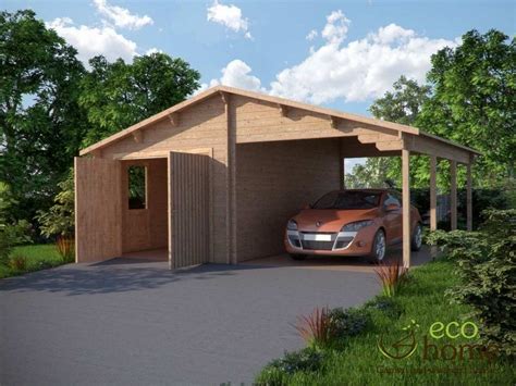 Image result for garage plans with carport | Автомобильный навес, Домики, Навес