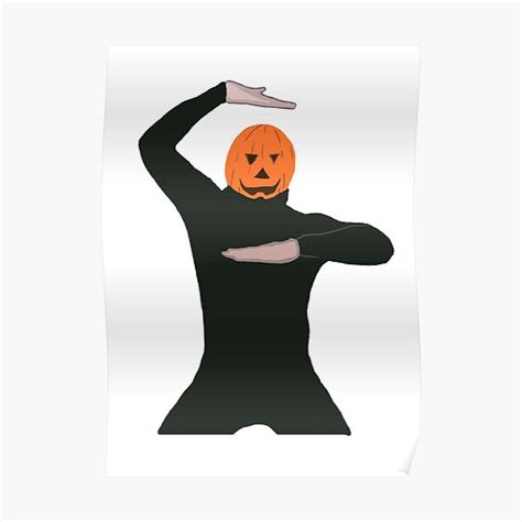 "The Pumpkin Dance Meme" Poster for Sale by Barnyardy | Redbubble