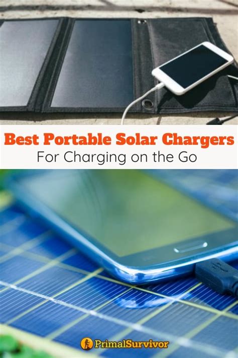 Best Portable Solar Charger For Charging On The Go