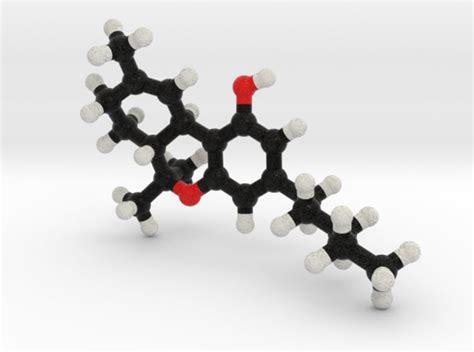 THC Molecule Model, scientific. 3 Sizes. (6AXVBL2W8) by Molecule