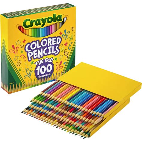 Crayola Colored Pencils, 100 Count - Walmart.com - Walmart.com