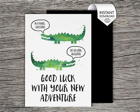 Farewell Card / Goodbye Card Good Luck With Your New - Etsy Australia