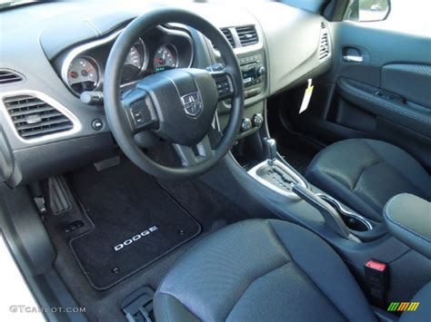 Black Interior 2012 Dodge Avenger SE Photo #62497509 | GTCarLot.com