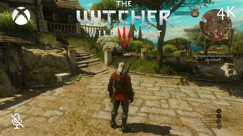 The Witcher 3 Gameplay (4k | Xbox One X) - YouTube