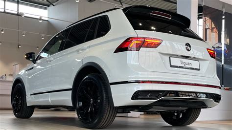 Volkswagen NEW Tiguan R-Line Black Style 2023 Oryx White 20 inch Suzuka Black Walk Around ...