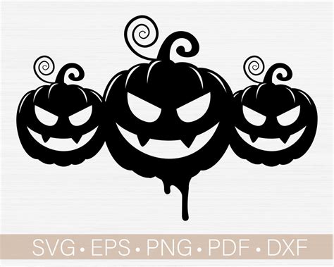 Pumpkin SVG PNG, Halloween Pumpkin Svg Cut File, Pumpkin Silhouette ...