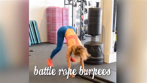 Battle Rope Variations To Increase Fat Loss - Lyzabeth Lopez