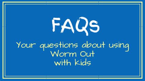 FAQs- Using Worm Out Herbal Parasite Cleanse With Kids - TriLight Health