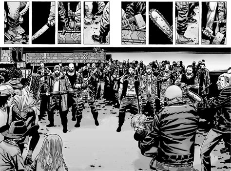 Rick Grimes Meets Negan – Comicnewbies