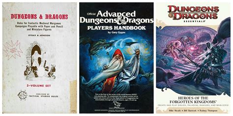 Every Dungeons & Dragons Edition (And How They're Different)