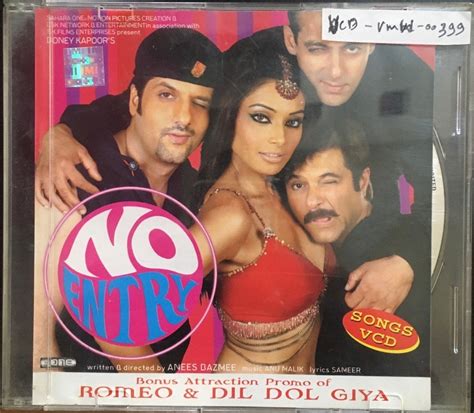 No Entry (2005) Anu Malik Pre-Owned Tips Video CD