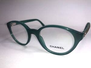 CHANEL Eyeglass Frame 3289 c. 1447 Brown Green Women Prescription Glasses - $599 | eBay