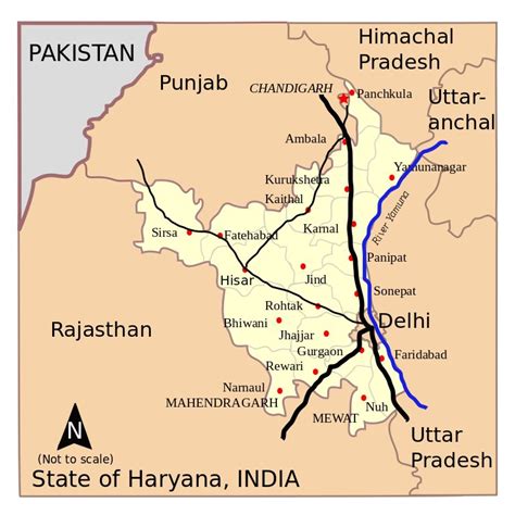 Banawali In India Map