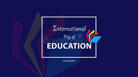 International Day of Education. Stock Vector - Illustration of empower, color: 171851025